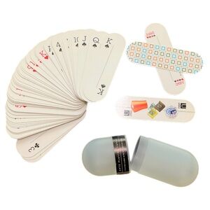 Umbra Oblong Playing Cards in Hardshell Slip Case